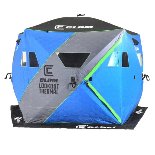 Clam X-500 Lookout Thermal Hub Shelter -Deals Fishing Shop