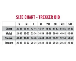 Striker Ice - Men's Trekker Bibs - Black -Deals Fishing Shop 21300X Trekker Bib Size Chart 1800x1800 80953.1667310140