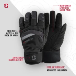 Striker Ice - Attack Gloves - Black -Deals Fishing Shop 22109XX Attack Glove Infographic 1 1800x1800 77677.1629911911