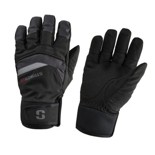 Striker Ice - Attack Gloves - Black -Deals Fishing Shop