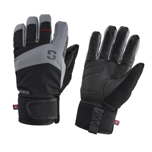 Striker Ice - Apex Gloves - Black / Gray -Deals Fishing Shop