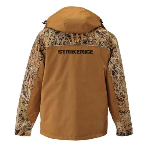 Striker Ice - Men's Trekker Jacket - Brown / Camo -Deals Fishing Shop