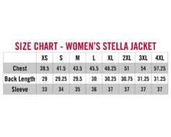 Striker Ice - Women's Stella Jacket - Burgundy -Deals Fishing Shop 32132XX Stella Jkt Womens Size Chart 1800x1800 81298.1629902669