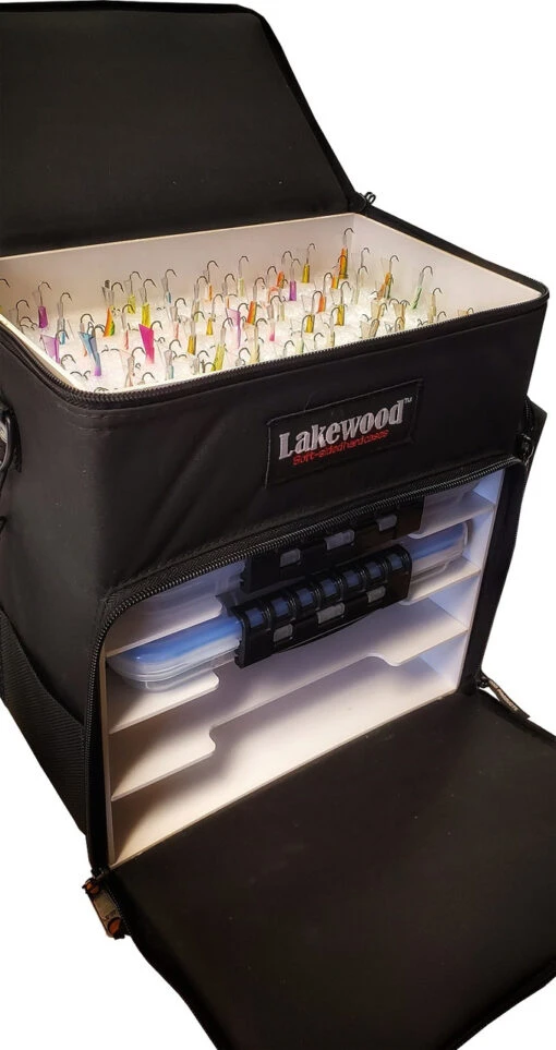 Lakewood - Mini Magnum Tackle Storage Box - Gray -Deals Fishing Shop A050 BK top filled 1 09393.1627305235