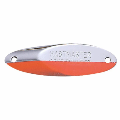 Acme Tackle Kastmaster Spoons - 1/8OZ - Chrome Flour Orange -Deals Fishing Shop CHFS 08582.1608300458