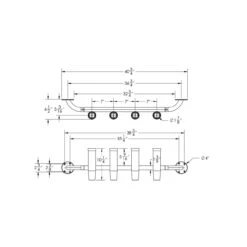 TACO 4-Rod Transom Mount Rod Rack -Deals Fishing Shop CW51826 2 35089.1672152246