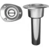 Mate Series Stainless Steel 0 Rod & Cup Holder - Open - Oval Top -Deals Fishing Shop CW72515 83330.1672147853