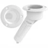 Mate Series Plastic 30 Rod & Cup Holder - Drain - Round Top - White -Deals Fishing Shop CW77189 99332.1672147530