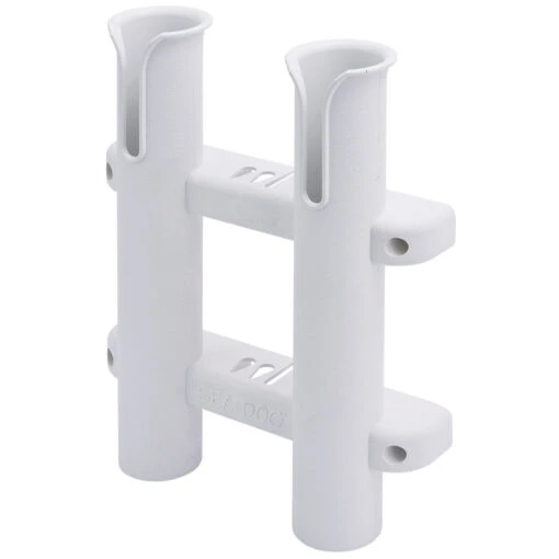 Sea-Dog Two Pole Side Mount Rod Storage Rack - White -Deals Fishing Shop CW77687 32410.1671041649