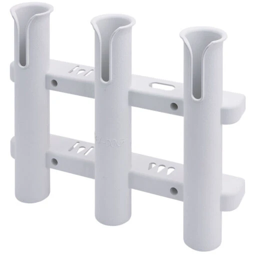 Sea-Dog Three Pole Rod Storage Rack - White -Deals Fishing Shop CW77689 65916.1671041651