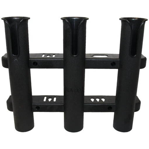 Sea-Dog Three Pole Rod Storage Rack - Black -Deals Fishing Shop CW77690 23483.1671041651