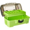 Plano 1-Tray Tackle Box W/Dual Top Access - Smoke & Bright Green -Deals Fishing Shop CW84730 28413.1671042547