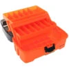 Plano 2-Tray Tackle Box W/Dual Top Access - Smoke & Bright Orange -Deals Fishing Shop CW84731 91773.1672880482