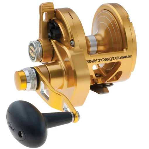 PENN Torque Lever Drag 2 Speed Reel Gold TRQ30LD2 -Deals Fishing Shop CW97439 42103.1672152705