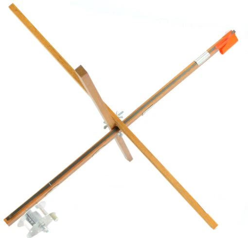 HT Explorer Wood Stick Tip-up W/ 500' Metal Spool W/ Drag - EXP-500 -Deals Fishing Shop EXP500 13672.1672234240