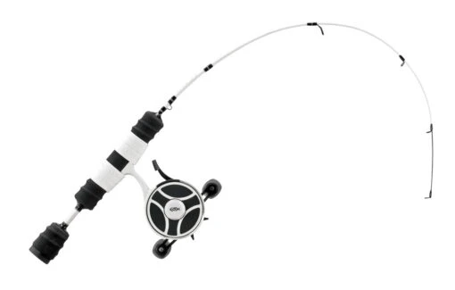 13 Fishing - FreeFall Ghost / Fate V3 Ice Combo 27" UL (Ultra Light) - Tickle Stick Tip With Tennessee Handle And Evolve Reel Wraps - LH Retrieve -Deals Fishing Shop FATE V3 Ice Combo 2 63590.1629480368