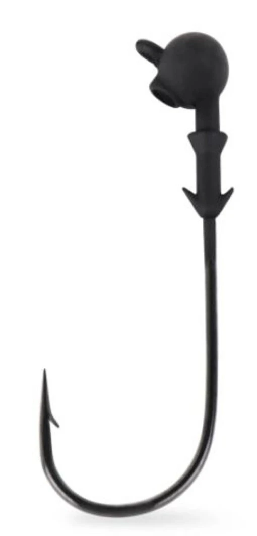 Mustad Elite Football Jig Head - 1X Strong - 1/4oz - 2/0 Matte Black -Deals Fishing Shop FH898 1 4 MBL 3 11677.1642438906