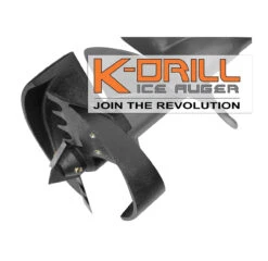 K-Drill 6 Inch Ice Auger IDRL60 -Deals Fishing Shop K Drill Head with Logo 22132.1638456374