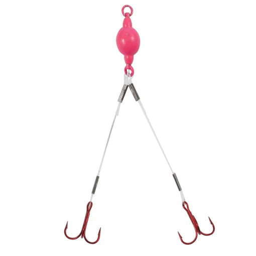 Northland Weighted Predator Mini Rig - Mono - #10 Treble - Glo Red -Deals Fishing Shop PRMWC R 78247.1600370718