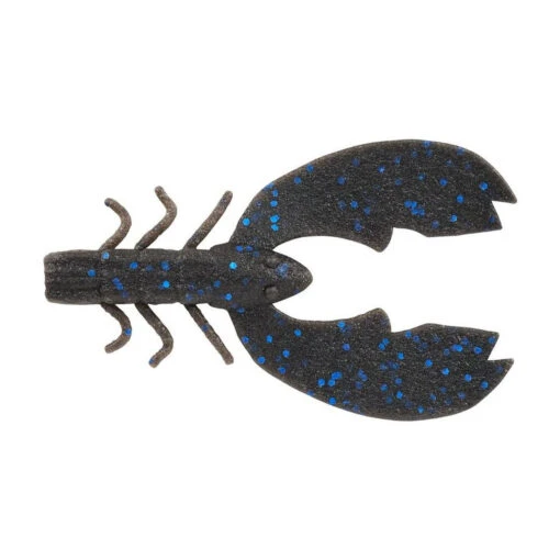 Berkley PowerBait® MaxScent Chigger Craw - 3" - Black Blue Fleck -Deals Fishing Shop