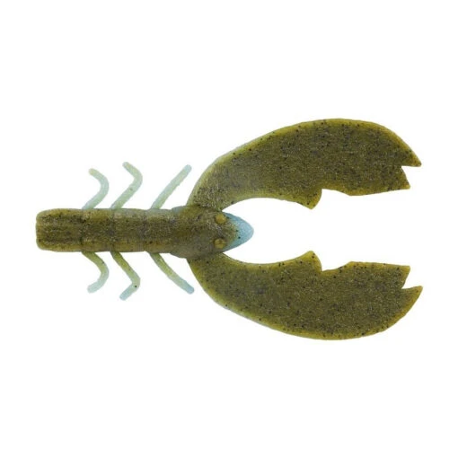 Berkley PowerBait® MaxScent Chigger Craw - 4" - Blue Craw -Deals Fishing Shop