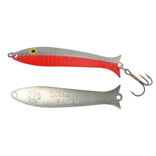 Thomas Speedy Shiner Nickel-Fluorescent Red -Deals Fishing Shop Thomas Speedy Shiner Nickel Fluorescent Red 00396.1566225460