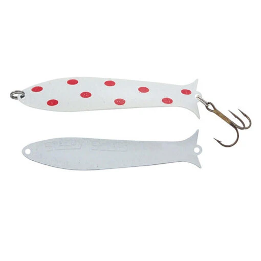 Thomas Speedy Shiner White-Red Dots -Deals Fishing Shop Thomas Speedy Shiner White Red Dots 37767.1566226337