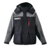 Striker Ice - Trekker Jacket - Black / Gray -Deals Fishing Shop TrekkerJacketFront 1800x1800 55999.1667310162