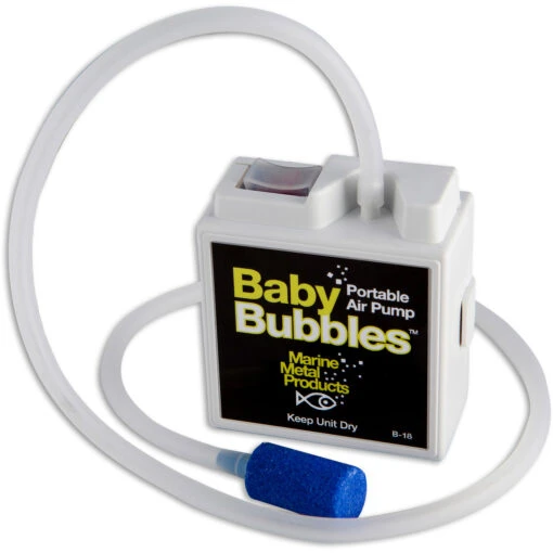 Marine Metal Baby Bubbles Air Pump B-18 -Deals Fishing Shop b18 02671.1666190753