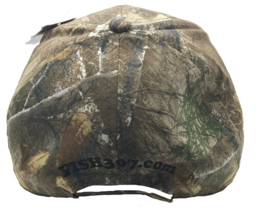 FISH307.com Realtree EDGE Camo Embroidered Logo Cap / Hat -Deals Fishing Shop fish307 camo hat 1 15828.1609783991