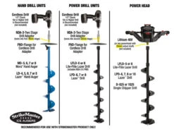 StrikeMaster Two Stage Cordless Driver Adapter For Auger Drills - NDA-3 -Deals Fishing Shop fnd 2 10963.1630509525