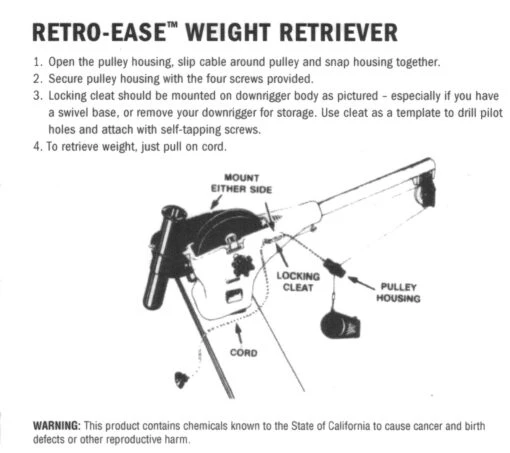 Cannon Retro-Ease Weight Retriever -Deals Fishing Shop retro inst 00799.1602859235