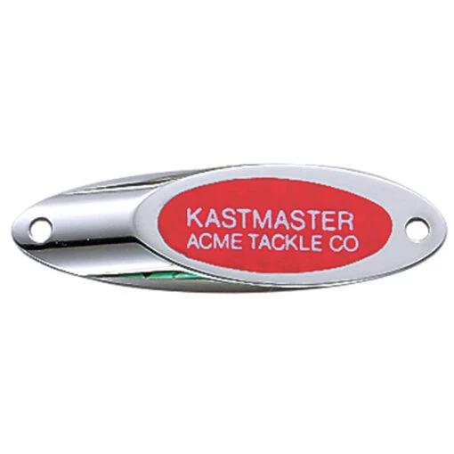 Acme Tackle Kastmaster Spoons - 1/2OZ - Chrome With Red Tape -Deals Fishing Shop tchr 66368.1672083671