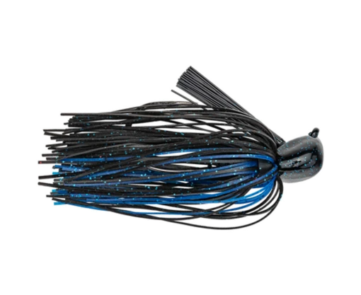 Strike King - Tour Grade Skipping Jig -Deals Fishing Shop tgskj12 2 tourgradeskippingjig blackblue sideright 76107.1636648100